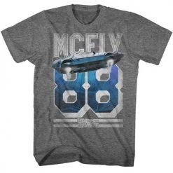 American Classics Tees Men's Back To The Future Mcfly 88 Lightweight Tee
