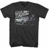 American Classics Tees Men's Back To The Future Faded Bttf Tee