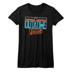 American Classics Women's Back To The Future Neon Tee