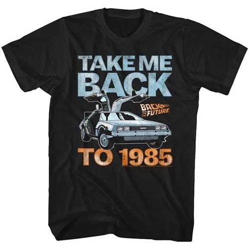 American Classics Men's Back To The Future Take Me Back To 1985 Tee 1 American Classics Men's Back To The Future Take Me Back To 1985 Tee