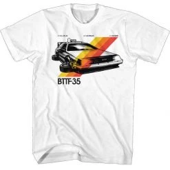 American Classics Men's Back To The Future Bttf-35 Stripes Tee
