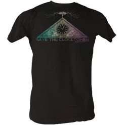 American Classics Tees Men's Back To The Future Clock Tower Tee