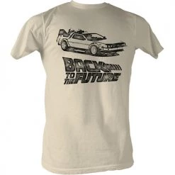 American Classics Tees Men's Back To The Future Dmc Ink Tee