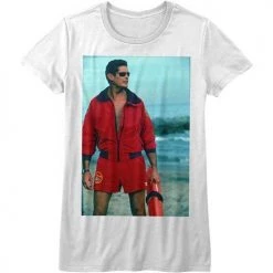 American Classics Women's Baywatch On The Beach Tee