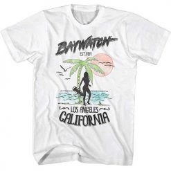 American Classics Tees Men's Baywatch Beach Lightweight Tee
