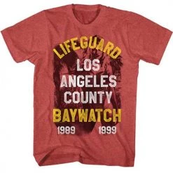 American Classics Tees Men's Baywatch Lifeguard Lightweight Tee