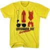 American Classics Men's Baywatch Lifeguard Kit Lightweight Tee