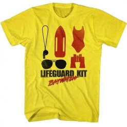 American Classics Men's Baywatch Lifeguard Kit Lightweight Tee