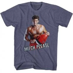 American Classics Tees Men's Baywatch Mitch Please 2 Lightweight Tee
