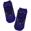 Marvel Black Panther Logo No-Show Socks New