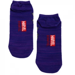 Marvel Black Panther Logo No-Show Socks New