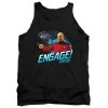 Trevco Men's Star Trek Engage Tank Top New