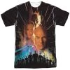 Trevco New Men's Star Trek First Contact Poster Sublimated Tee