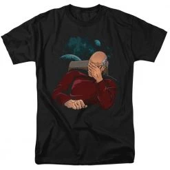 Trevco Men's Star Trek Facepalm Tee New