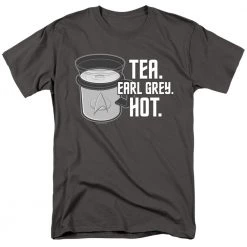 Trevco Men's Star Trek Earl Grey Tee New