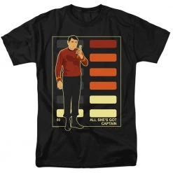 Trevco Men's Star Trek Tos All She'S Got Captain Tee