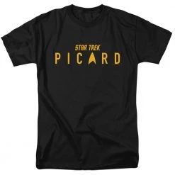 Trevco New Men's Star Trek Picard Logo Tee