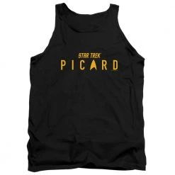 Trevco Men's Star Trek Picard Picard Logo Tank Top