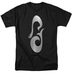 Trevco Men's Star Trek Picard La Sirena Metal Icon Tee New