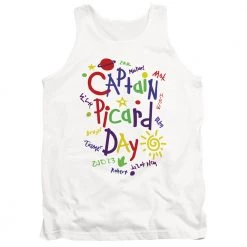 Trevco Men's Star Trek Picard Picard Day Tank Top New