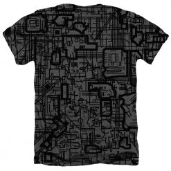 Trevco Men's Star Trek The Next Generation Picard Borg Sublimated Tee New