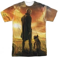 Trevco New Men's Star Trek Picard Picard Poster Sublimated Tee