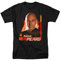 Trevco Men's Star Trek Captain Picard Tee