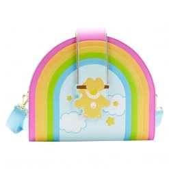 New Loungefly Care Bears Rainbow Swing Crossbody