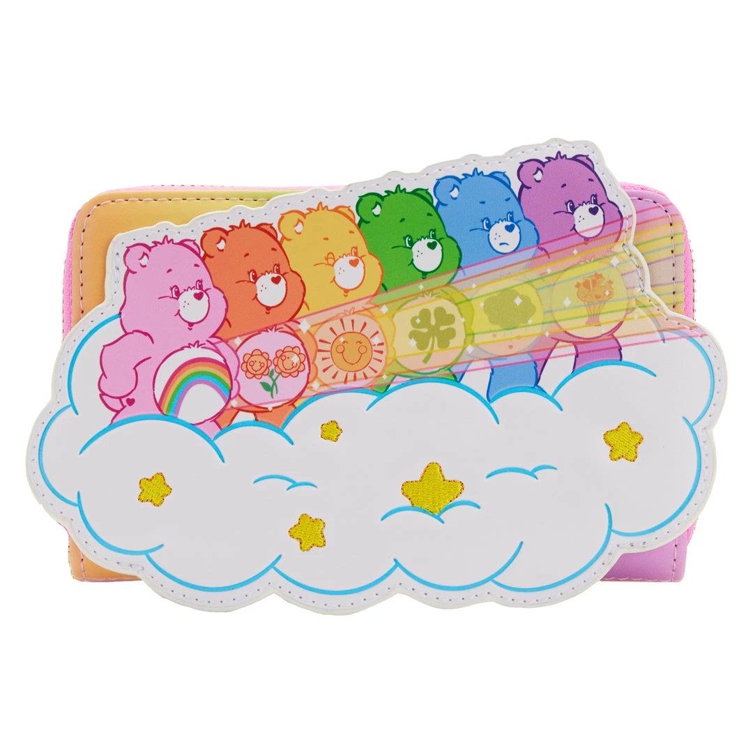 Loungefly Care Bears Stare Rainbow Wallet 1 Loungefly Care Bears Stare Rainbow Wallet