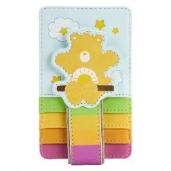 New Loungefly Care Bears Rainbow Swing Cardholder