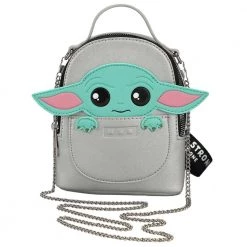 Bioworld Star Wars The Mandalorian Grogu Mini Wristlet Bag New