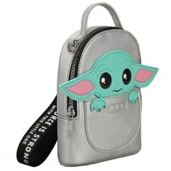 Bioworld Star Wars The Mandalorian Grogu Mini Wristlet Bag New