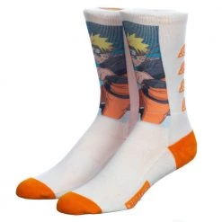 Bioworld Naruto Graphic Sublimated Crew Socks