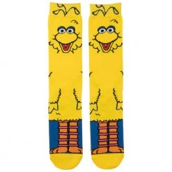 Bioworld Sesame Street Big Bird 360 Character Crew Sock