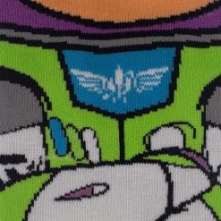 Bioworld Disney Pixar Toy Story Buzz Lightyear 360 Character Crew Sock