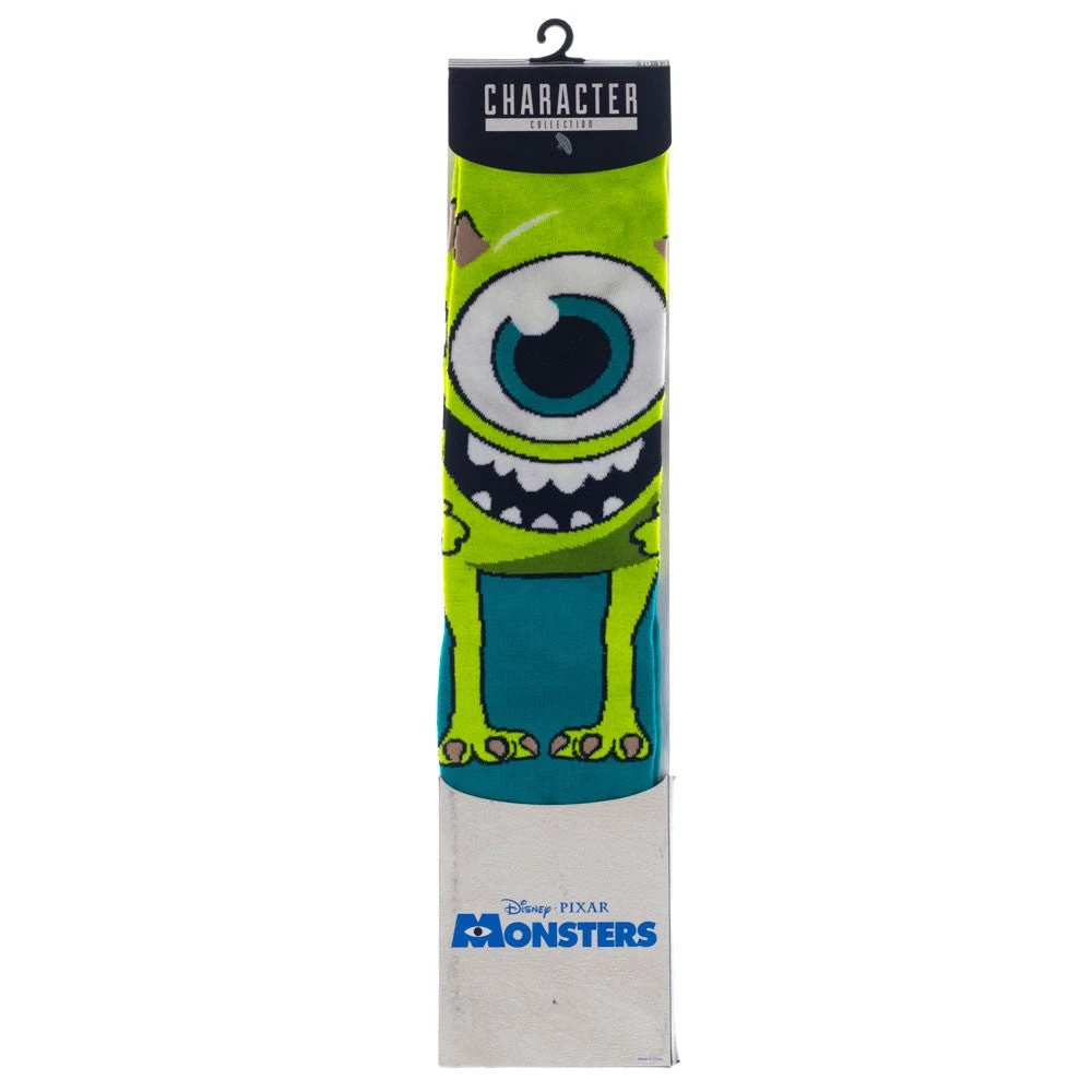 Bioworld Disney Pixar Monsters Inc. Mike Wazowski 360 Character Crew Sock New 4 Bioworld Disney Pixar Monsters Inc. Mike Wazowski 360 Character Crew Sock New