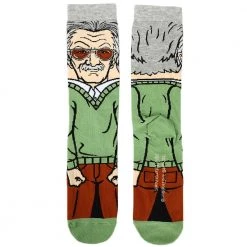 Bioworld Marvel Comics Stan Lee 360 Character Socks 5 Bioworld Marvel Comics Stan Lee 360 Character Socks