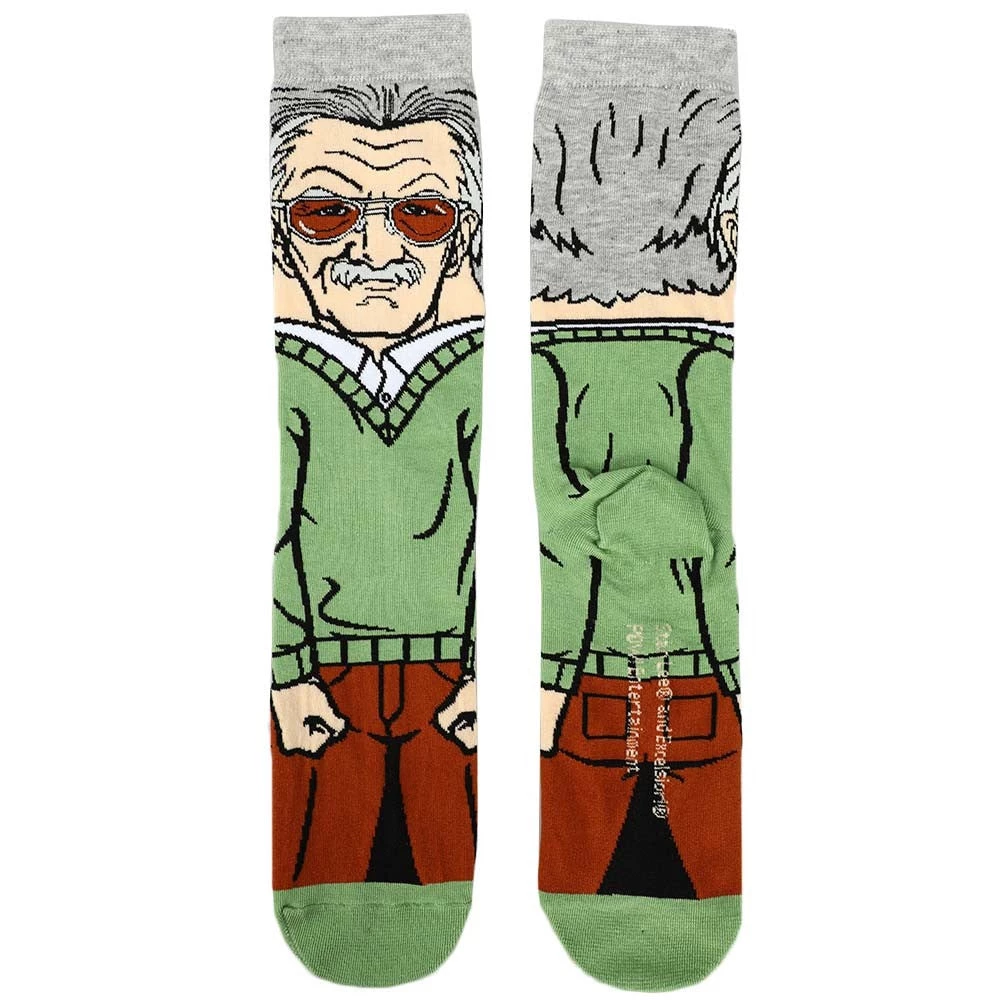 Bioworld Marvel Comics Stan Lee 360 Character Socks 3 Bioworld Marvel Comics Stan Lee 360 Character Socks