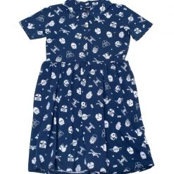 Cakeworthy Star Wars Aop Button Up Dress New