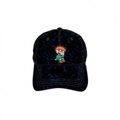 Concept One Nickelodeon Rugrats Chuckie With Splatter Print Dad Cap