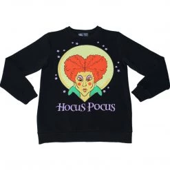 New Cakeworthy Hocus Pocus Winifred Sanderson Unisex Pullover Sweater
