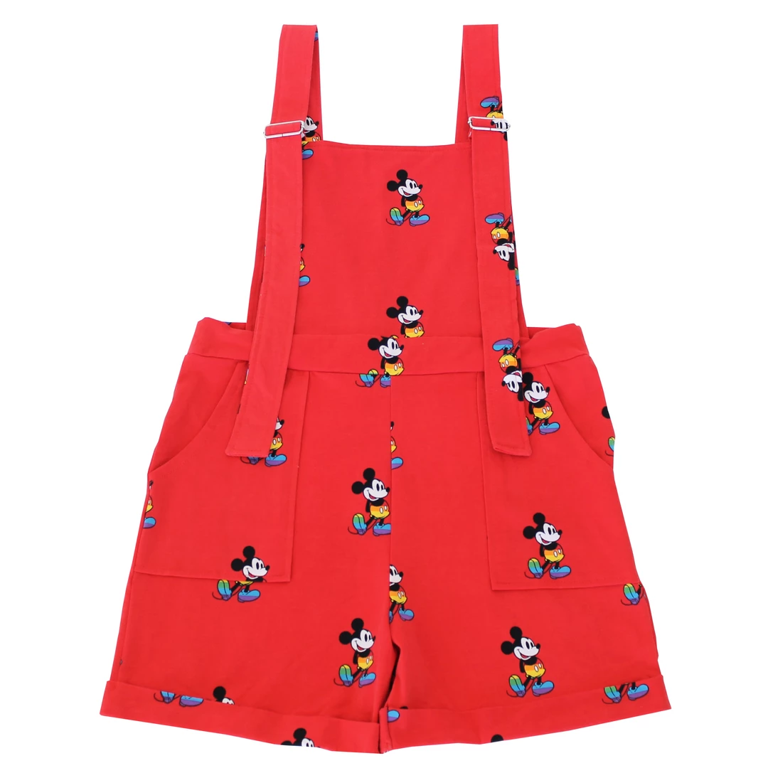 Cakeworthy Disney Rainbow Mickey Mouse Overalls 1 Cakeworthy Disney Rainbow Mickey Mouse Overalls