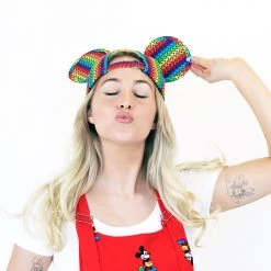 Cakeworthy Disney Rainbow Mickey Mouse Overalls 12 Cakeworthy Disney Rainbow Mickey Mouse Overalls