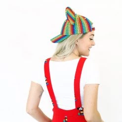 Cakeworthy Disney Rainbow Mickey Mouse Overalls 13 Cakeworthy Disney Rainbow Mickey Mouse Overalls