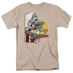 Trevco Men's Dc Comics Superman Off The Rails Tee