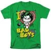 Trevco New Men's Dc I Heart Bad Boys 2 Tee