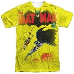 Trevco New Men's Batman Batman Number One Sublimated Tee