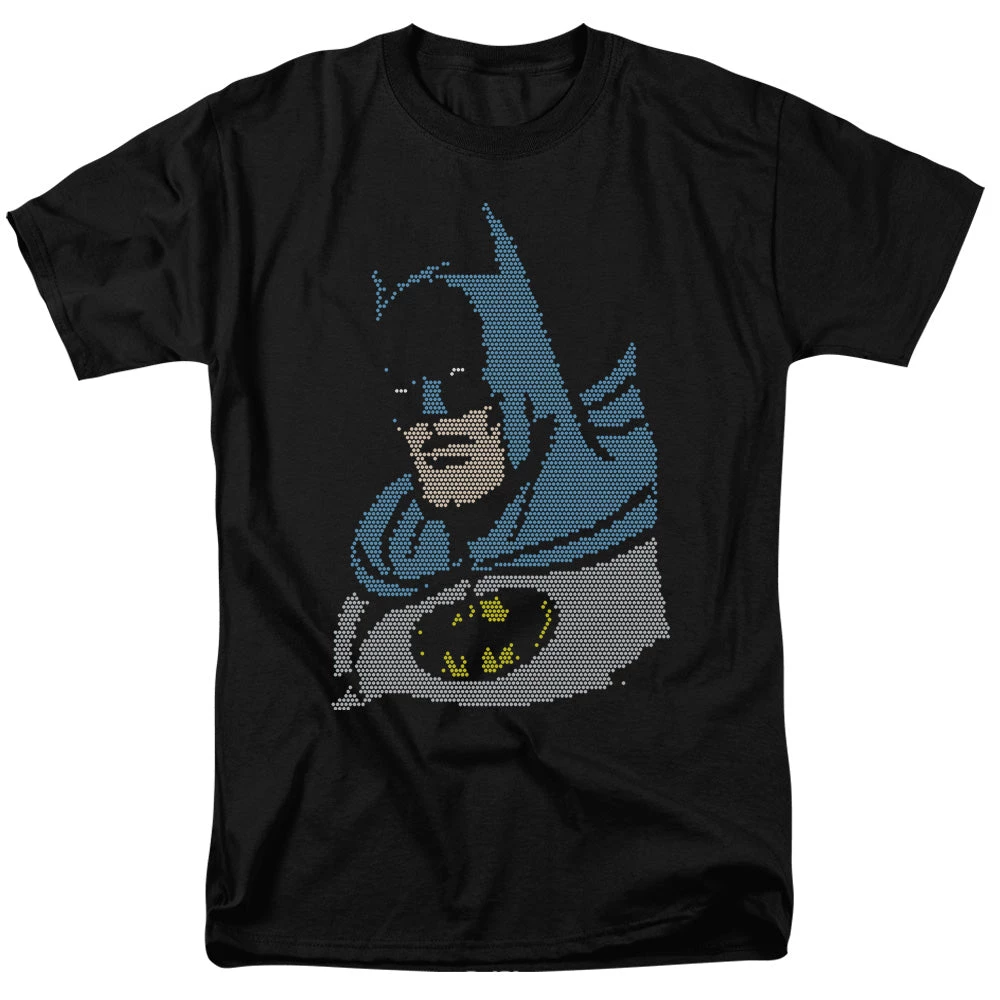 Trevco Men's Batman Lite Brite Batman Tee New 1 Trevco Men's Batman Lite Brite Batman Tee New
