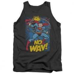 Trevco Men's Dc Comics Superman No Way Tank Top