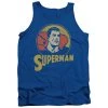 Trevco New Men's Dc Comics Superman Super Circle Tank Top